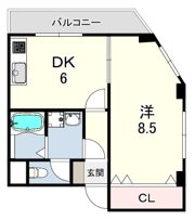 BPサンナイトハイツの間取り画像