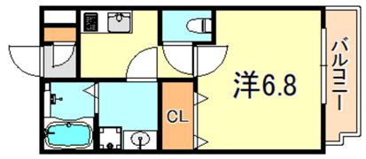 ジーメゾン明石大久保の間取り画像