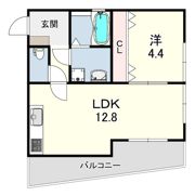 ROCKY高取2の間取り画像