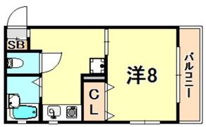 ラックコウベの間取り画像