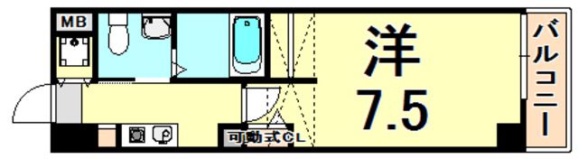AVION7M8の間取り画像