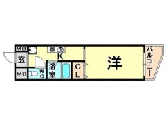 COZYセイケン参番館の間取り画像