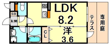 SK甲子園の間取り画像