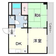 SIハイツ岩屋2の間取り画像