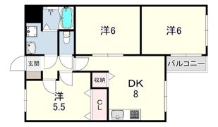SEPIA西宮の間取り画像