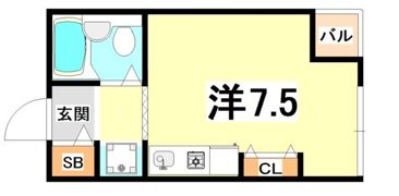 フレンズ王子公園の間取り画像