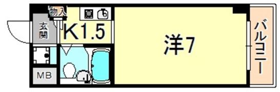 トレビアンコートの間取り画像