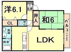 SOL.LEVANTE 6の間取り画像