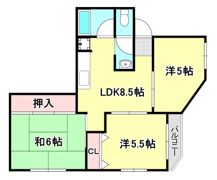ヴィラコート深江の間取り画像