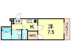 フジパレス西宮戎3番館の間取り画像