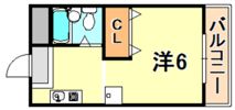 パルメゾン西脇の間取り画像