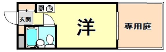ダイドーメゾン甲東園の間取り画像