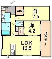 セントグラン岡本の間取り画像