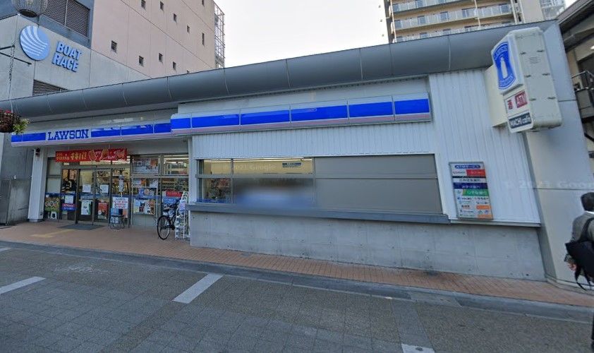 近くのローソン 神戸新開地四丁目店まで184m(徒歩3分)
