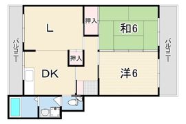 芦屋東山プリンスの間取り画像