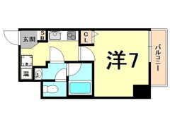 ディア西宮ステーションフロントの間取り画像