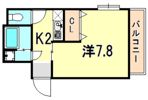 ERCITY’S KAMISAWAの間取り画像