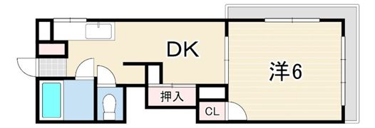 シャトー五色山の間取り画像