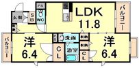CLIFTON COURTの間取り画像