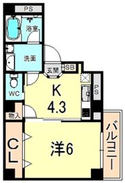 ロータスコートの間取り画像