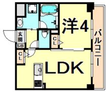 CODE西宮甲子園口の間取り画像