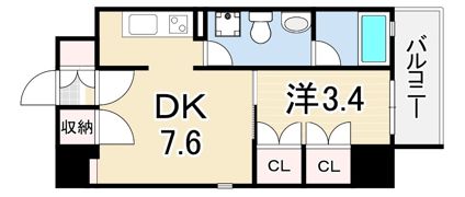 ジープラスの間取り画像