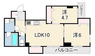 カサ・アルタの間取り画像