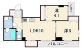 カサ・アルタの間取り画像