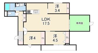 リブレメゾン下大市西町1の間取り画像