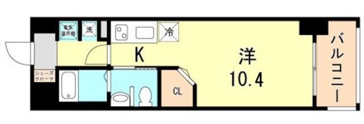 ラ・ウェゾン湊川公園の間取り画像