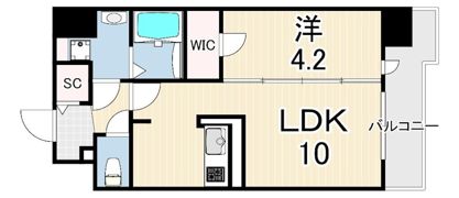 リヴェント尼崎の間取り画像