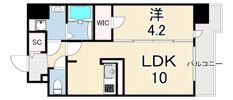 リヴェント尼崎の間取り画像