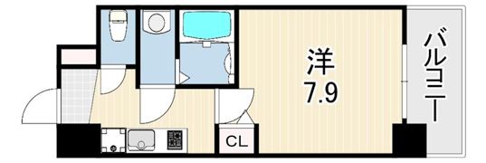 リヴェント尼崎の間取り画像