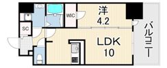リヴェント尼崎の間取り画像
