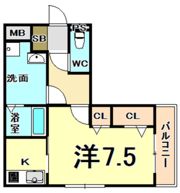 サニーコートの間取り画像