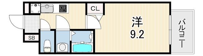 リヴェント尼崎の間取り画像