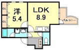 アミーグランコート三宮の間取り画像