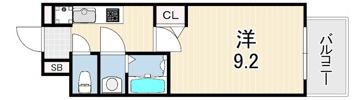 リヴェント尼崎の間取り画像