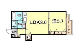 フローラ西宮北口の間取り画像