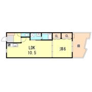 ロータスコート長田の間取り画像