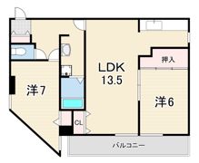 ベルトピア塩屋1の間取り画像