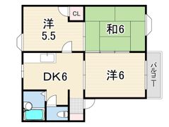 YTパルデメールの間取り画像