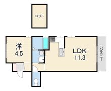 ジョイフルハイツ五番館の間取り画像