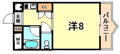 ヴォーンヌンクの間取り画像