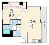 第一松並ハイツの間取り画像