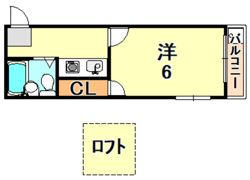 コリーヌ塩屋の間取り画像