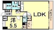 プレラにしのみやの間取り画像
