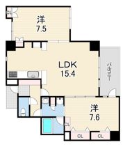 ロイヤル神戸北野通りの間取り画像