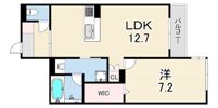 WING TOWA MAISONの間取り画像