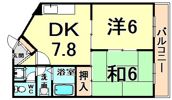 武庫之荘北アイビーコートの間取り画像